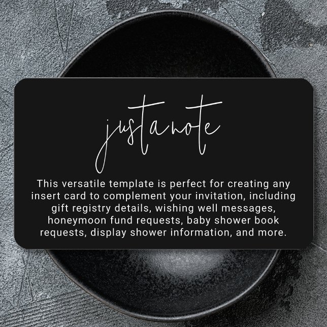 Minimalista Moderno Elegante Simple Sólo Una Nota (Subido por el creador)