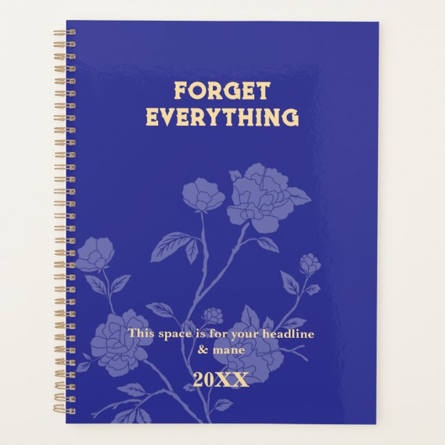 Minimalista planificador diario - Elegante y diver (Anverso)