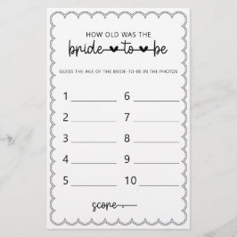 Minimalista ¿Qué edad tenía el volante del juego d