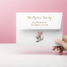 Minimalista Raccoon Baby Shower