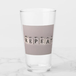 Minimalista 'Repetir' Tumbler Whiskey-Moderno y li