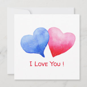 Minimalista Romántico te amo postales
