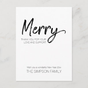 Minimalista Script Feliz Navidad