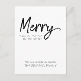 Minimalista Script Feliz Navidad