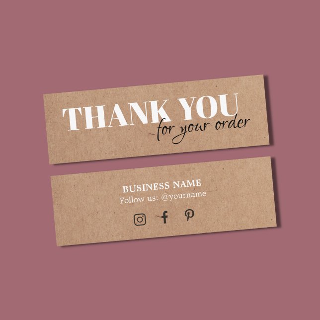 Minimalista tarjeta de agradecimiento elegante imp (Subido por el creador)
