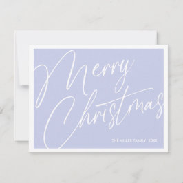 Minimalista tarjeta de navidad moderna - Personali