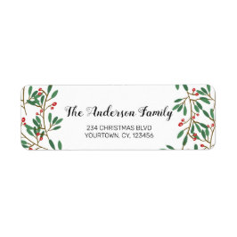 Minimalistas etiquetas de pegatinas de Navidad per