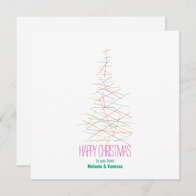 Minimalistic Gay Christmas (Anverso / Reverso)