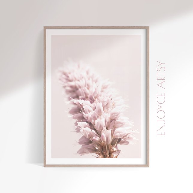Mínimo arte de pared de fotografía de flores de ci (Subido por el creador)
