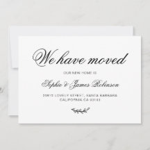 Mínimo Hemos Mudado Nueva Invitación De Traslado A