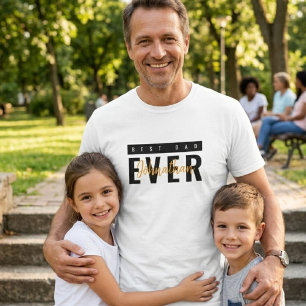 Mínimo mejor camiseta del Día del Padre