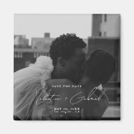 Mínimo moderno Guardar el imán de invitación de fe