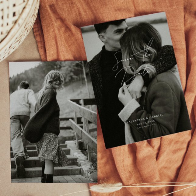 Mínimo moderno Guardar la invitación de fecha (Subido por el creador)