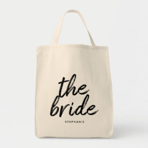 Mínimo Personalizado La Bolsa De La Novia Tote