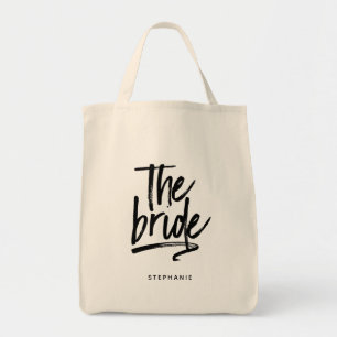 Mínimo Personalizado La Bolsa De La Novia Tote