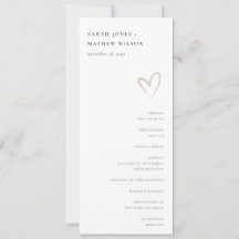 Mínimo programa simple de casamiento de corazón ro