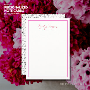 Mínimo púrpura Rojo Gracias Tarjeta Pequeños Punto