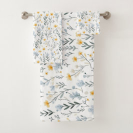 Mínimo y suave colorido Jardín de flores silvestre