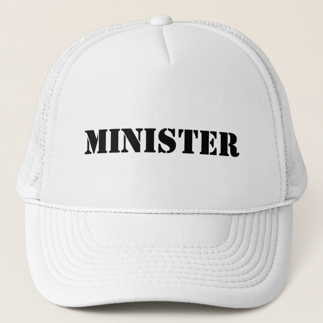 MINISTRO GORRA DE BÉISBOL (Anverso)