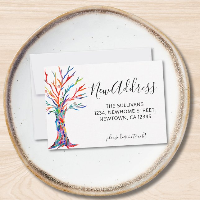 Minitarjeta de Invitación móvil de nueva dirección (Subido por el creador)