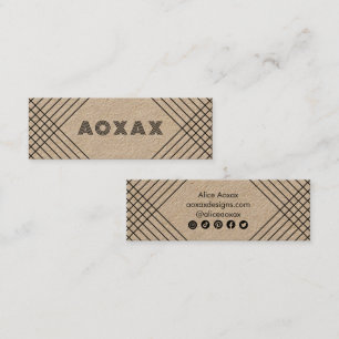 MINITARJETA DE VISITA 