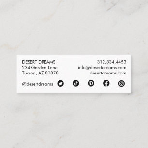 MINITARJETA DE VISITA 