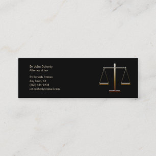 MINITARJETA DE VISITA ABOGADO EN LA LEY