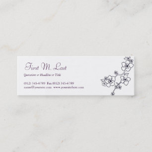 Minitarjeta De Visita Acervo