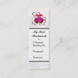 Minitarjeta De Visita Amor de Mariposa | Decoración del Ritmo del Amor
