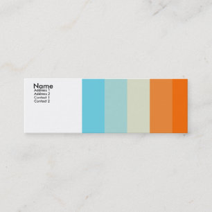 Minitarjeta De Visita Amor del color - modificado para requisitos