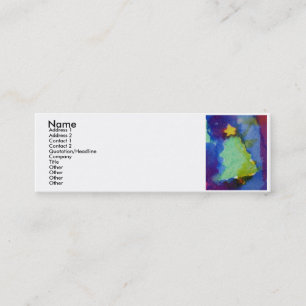 MINITARJETA DE VISITA ÁRBOL DE NAVIDAD 2