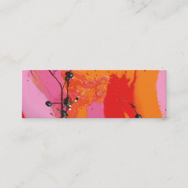 Minitarjeta De Visita "Árbol del arándano " (Anverso)