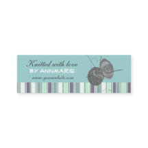 Arte hecho a mano elegante rayado Knittings hecho