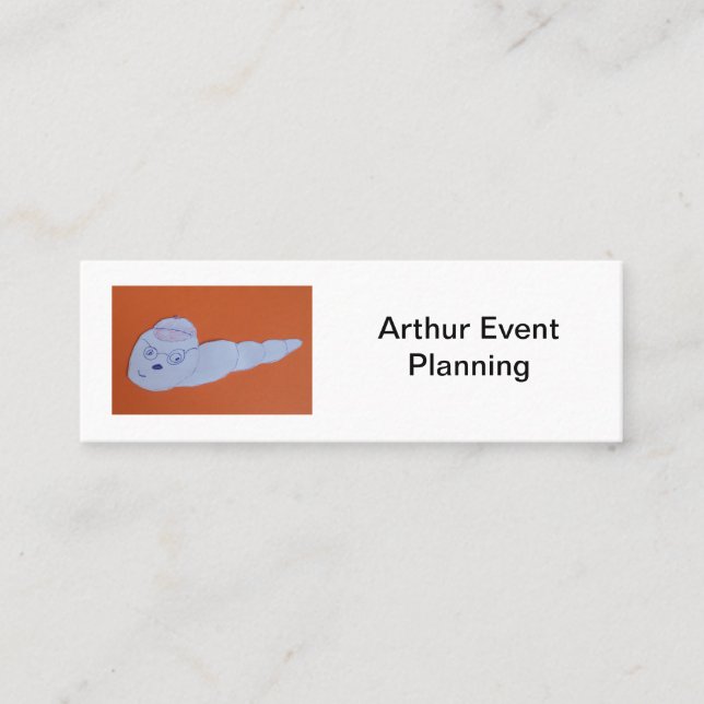 Minitarjeta De Visita Arthur Business Card (Anverso)