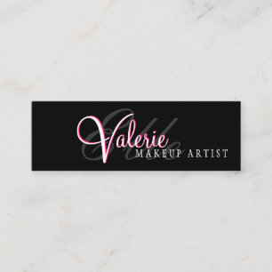 Minitarjeta De Visita Artista de maquillaje