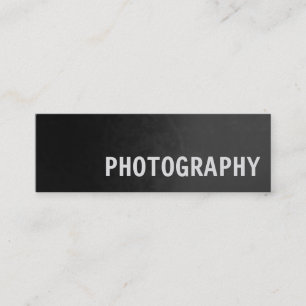 Minitarjeta De Visita Artista fotográfico brillante perfecto
