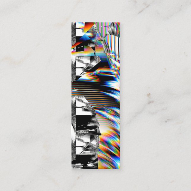 Minitarjeta De Visita Ataque con arco iris (Anverso)