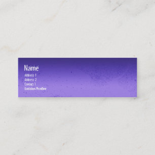 Minitarjeta De Visita Azul 2 del AMOR del ÁRBOL