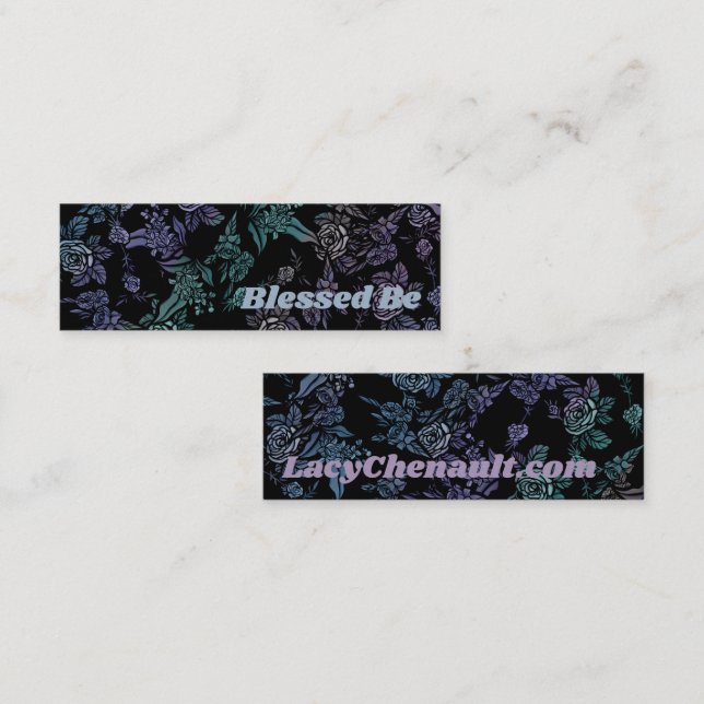 Minitarjeta De Visita Bendito sea (Anverso / Reverso)