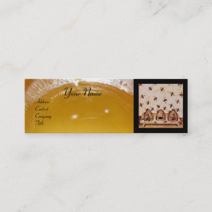 MINITARJETA DE VISITA BESO DE CARNE, MANTENIMIENTO DE AGUA, APIARISTA DE