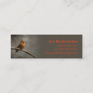 Minitarjeta De Visita Birdwatcher Goal
