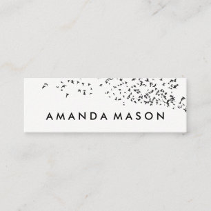 Minitarjeta De Visita Bloqueo de aves