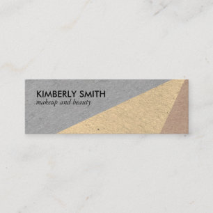 Minitarjeta De Visita Bloques de color con espectro moderno