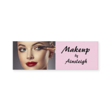 Blush Rosa Negro Script Foto Maquillaje