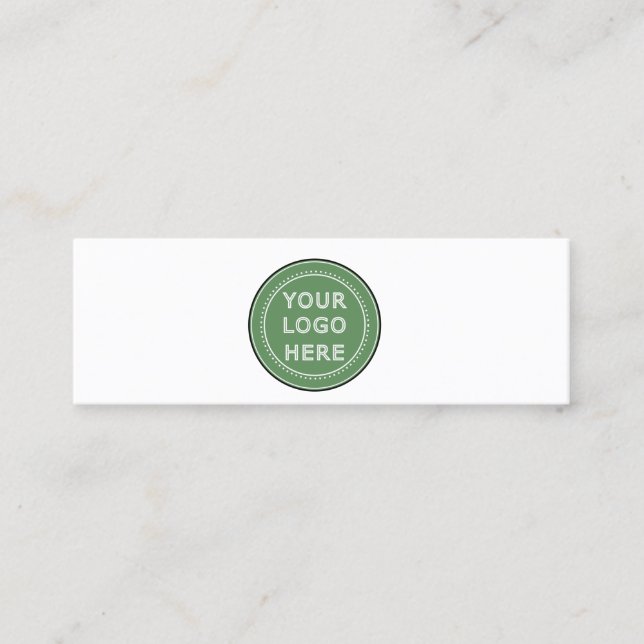 Minitarjeta De Visita Boda personalizada, regalos elegantes y de anivers (Anverso)