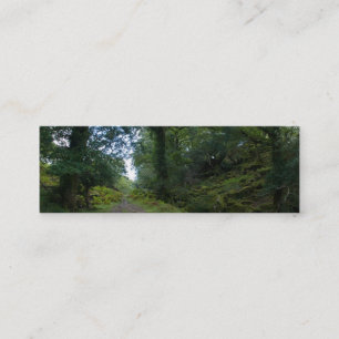 Minitarjeta De Visita Bosque encantado