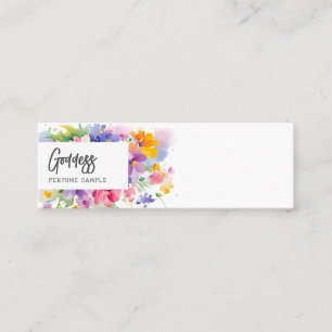 Minitarjeta De Visita Bright Florals Perfume Tester