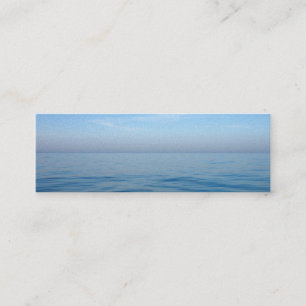 Minitarjeta De Visita Calm Blue Waters
