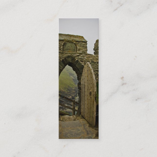 Minitarjeta De Visita Castillo de Tintagel (Anverso)