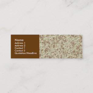 Minitarjeta De Visita Cerdo